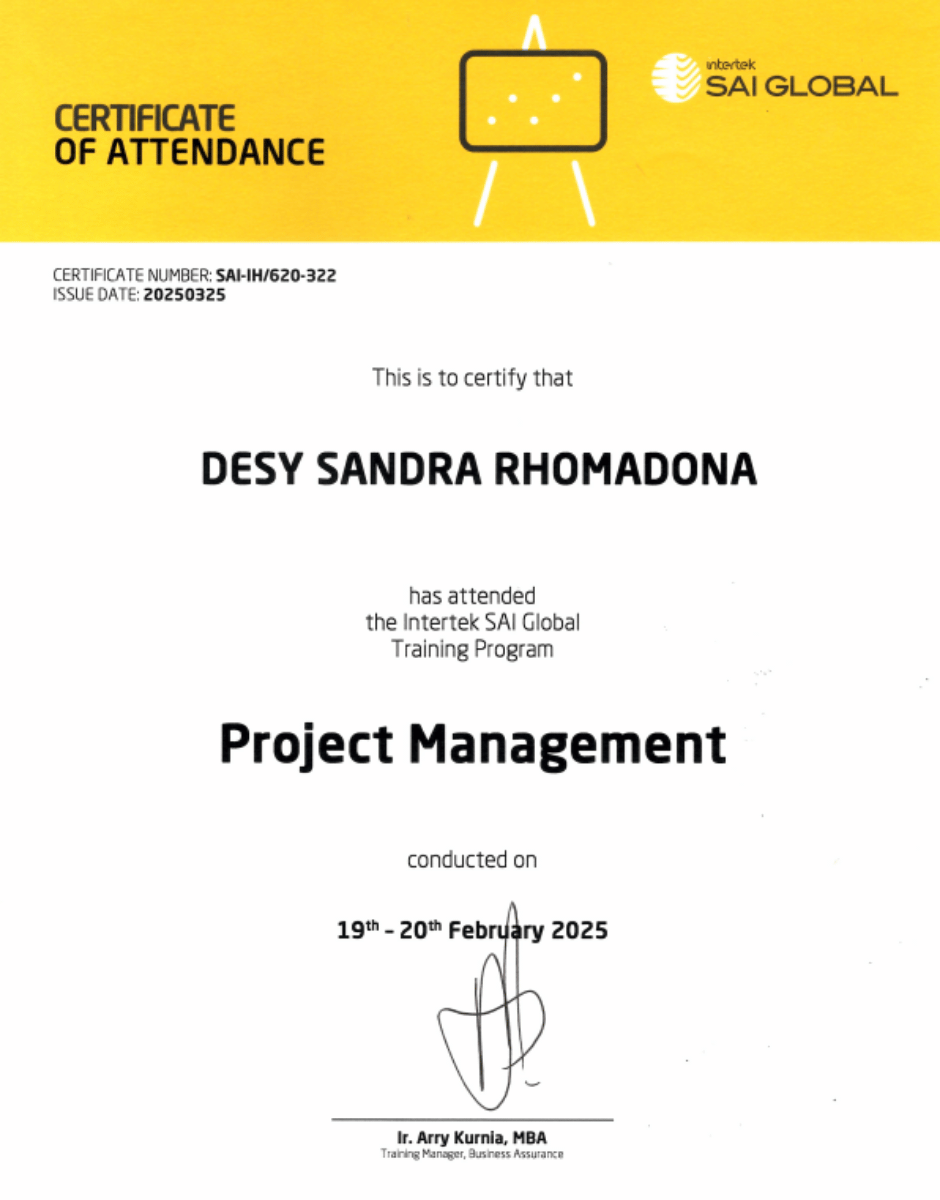 Project Management Training