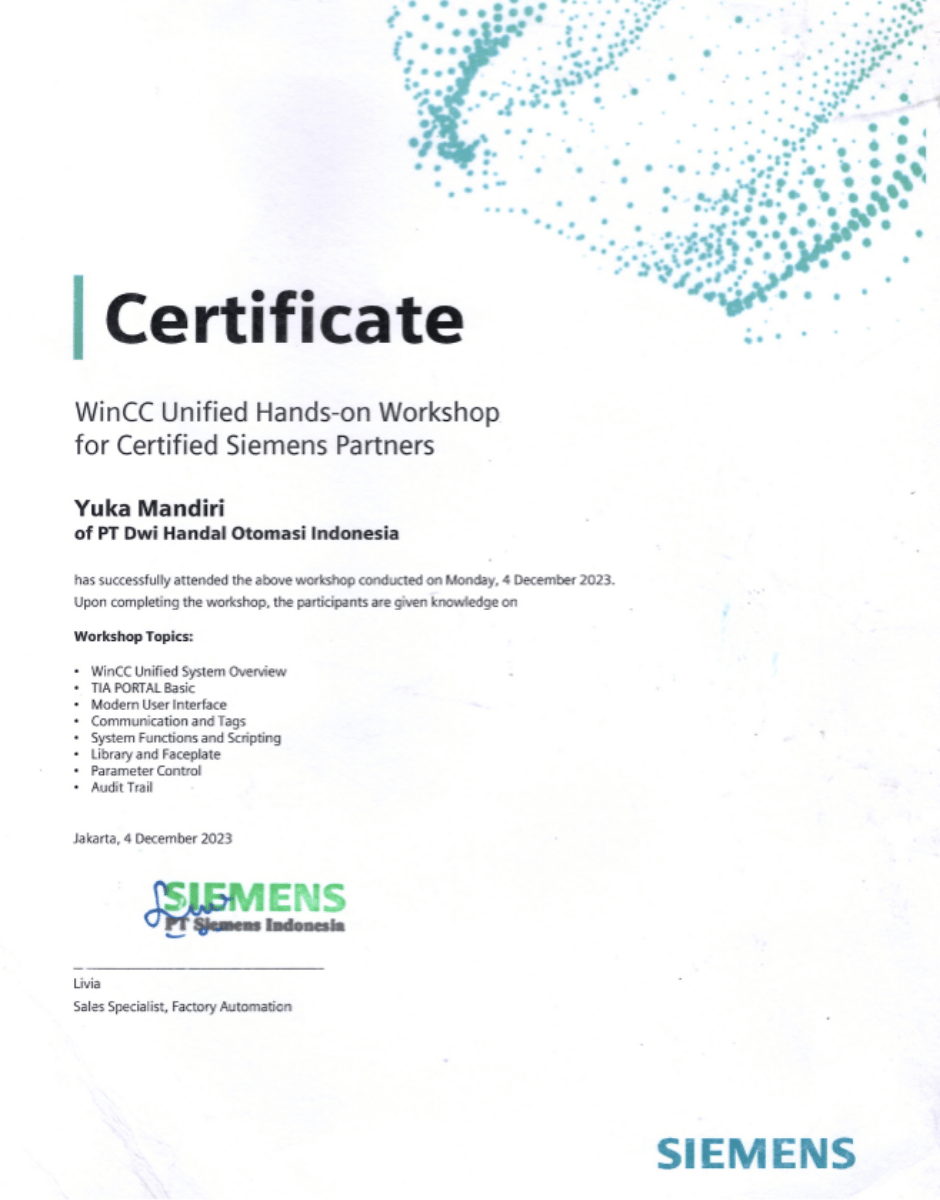Siemens Automation Training